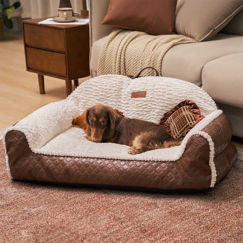 Coussin canapé-lit pour chien classique et confortable Couch Potato