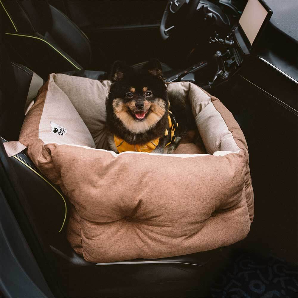 Siège auto pour chien surélevé et épaissi et imperméable avec protection pour le voyage