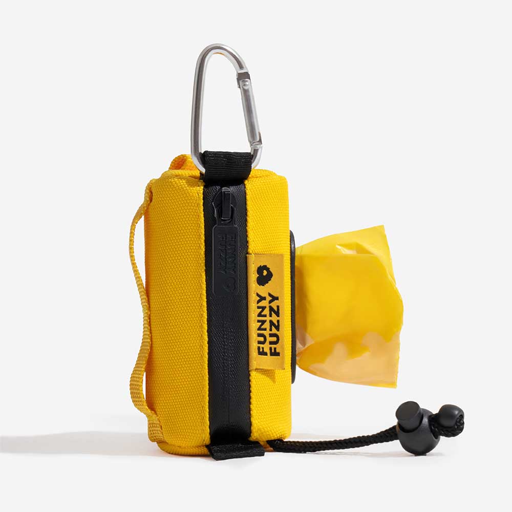 Distributeur de sacs à crottes étanche avec laisse FUNNYFUZZY - Flexi Walker