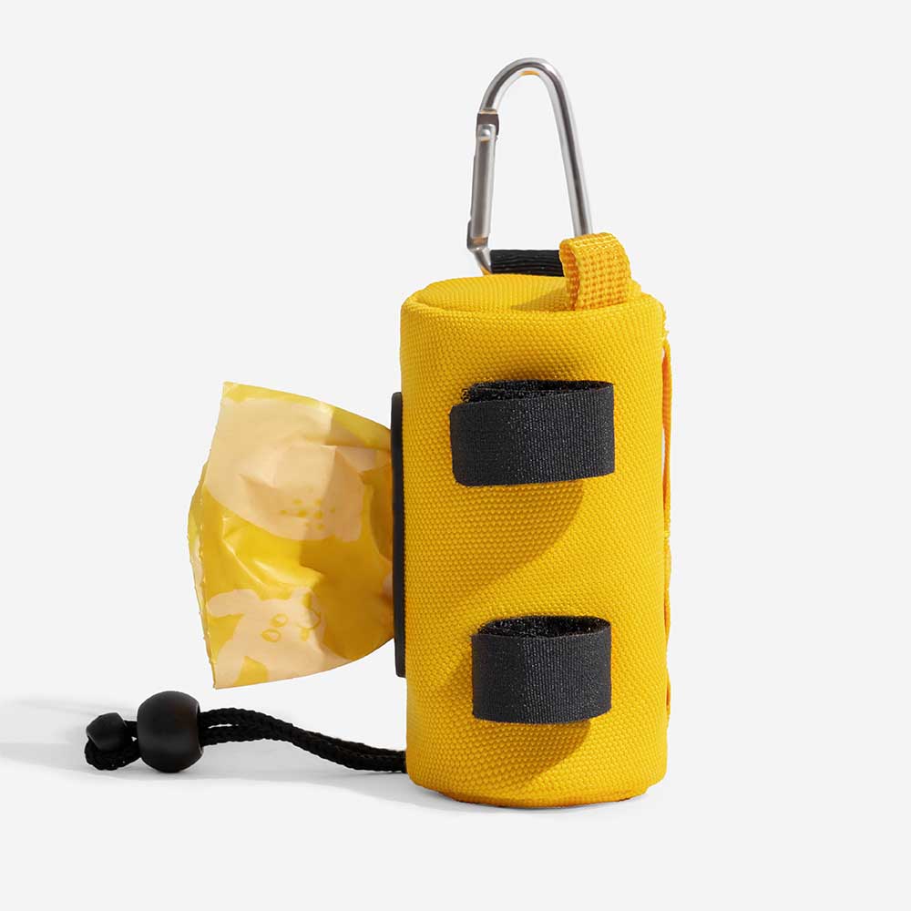 Distributeur de sacs à crottes étanche avec laisse FUNNYFUZZY - Flexi Walker