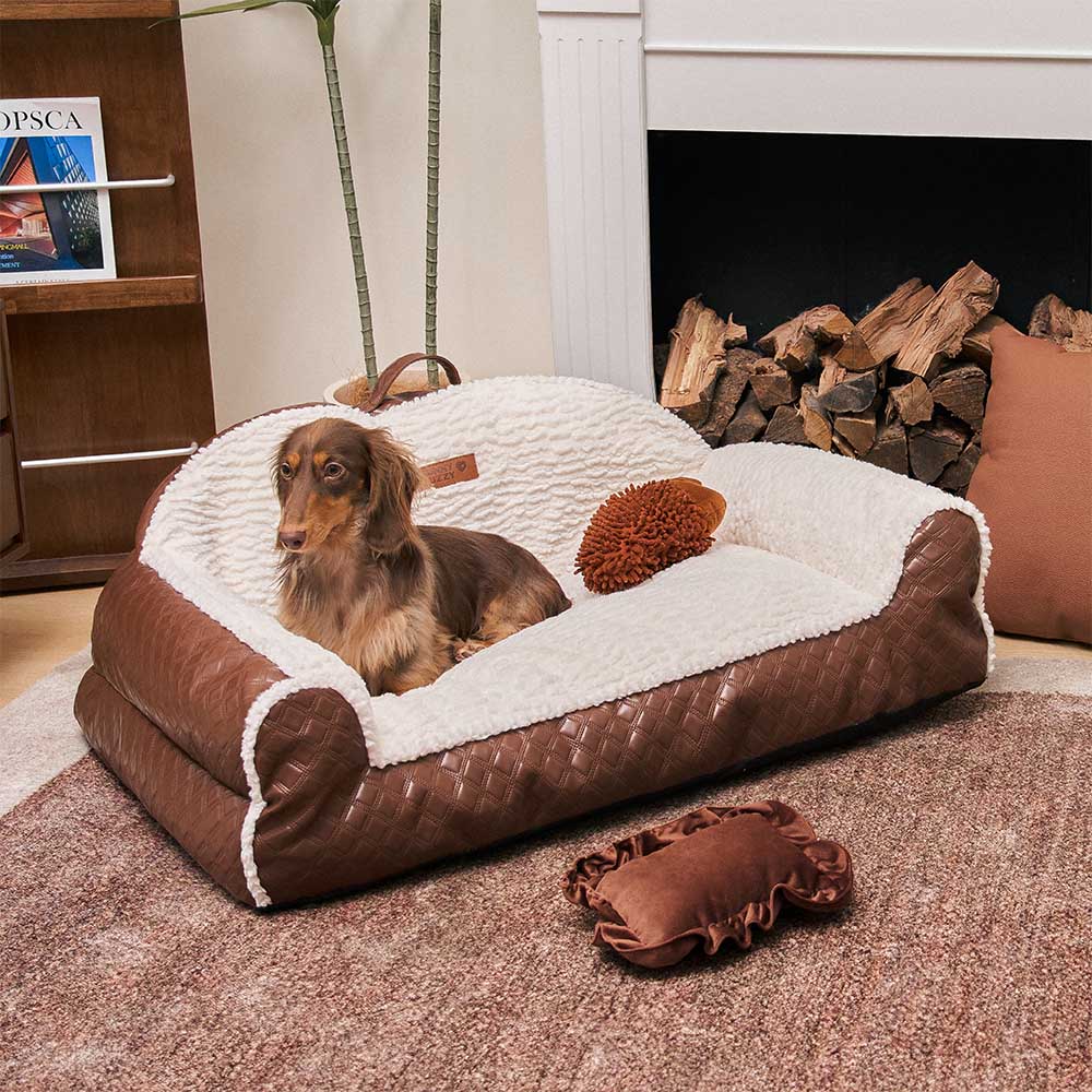 Coussin canapé-lit pour chien classique et confortable Couch Potato