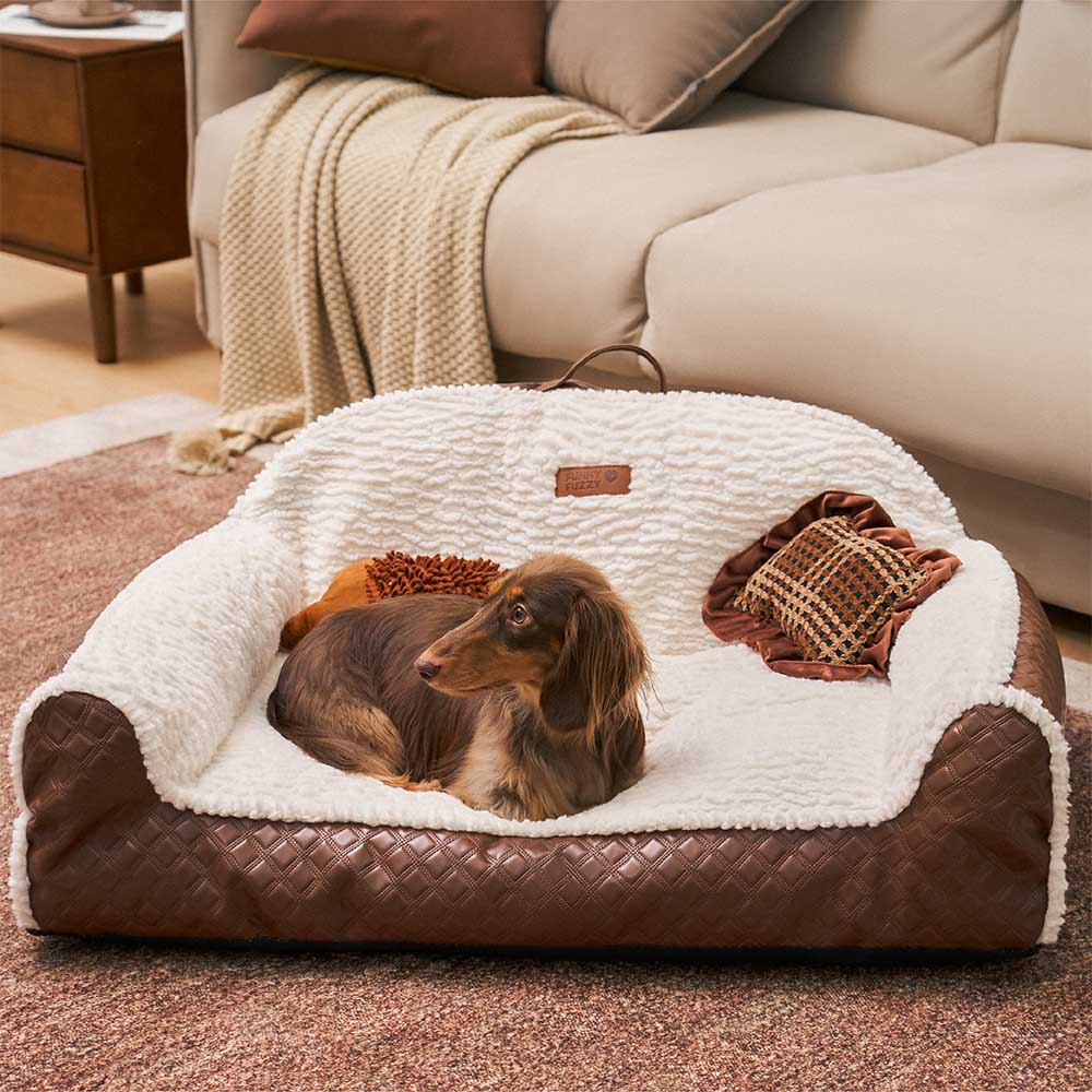 Coussin canapé-lit pour chien classique et confortable Couch Potato