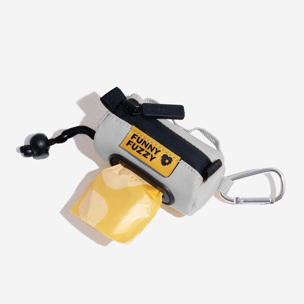Distributeur de sacs à crottes étanche avec laisse FUNNYFUZZY - Flexi Walker