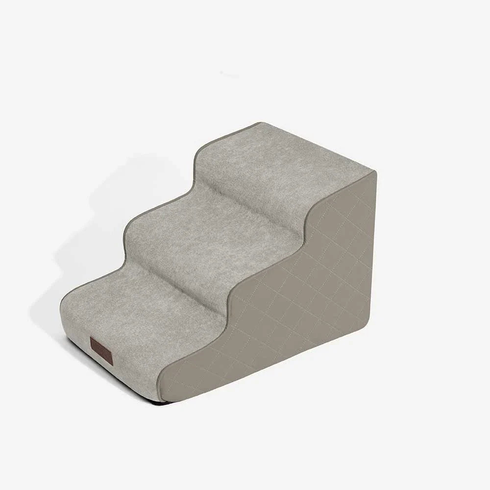 Escaliers pour animaux en mousse haute densité en simili cuir - LuxeStep