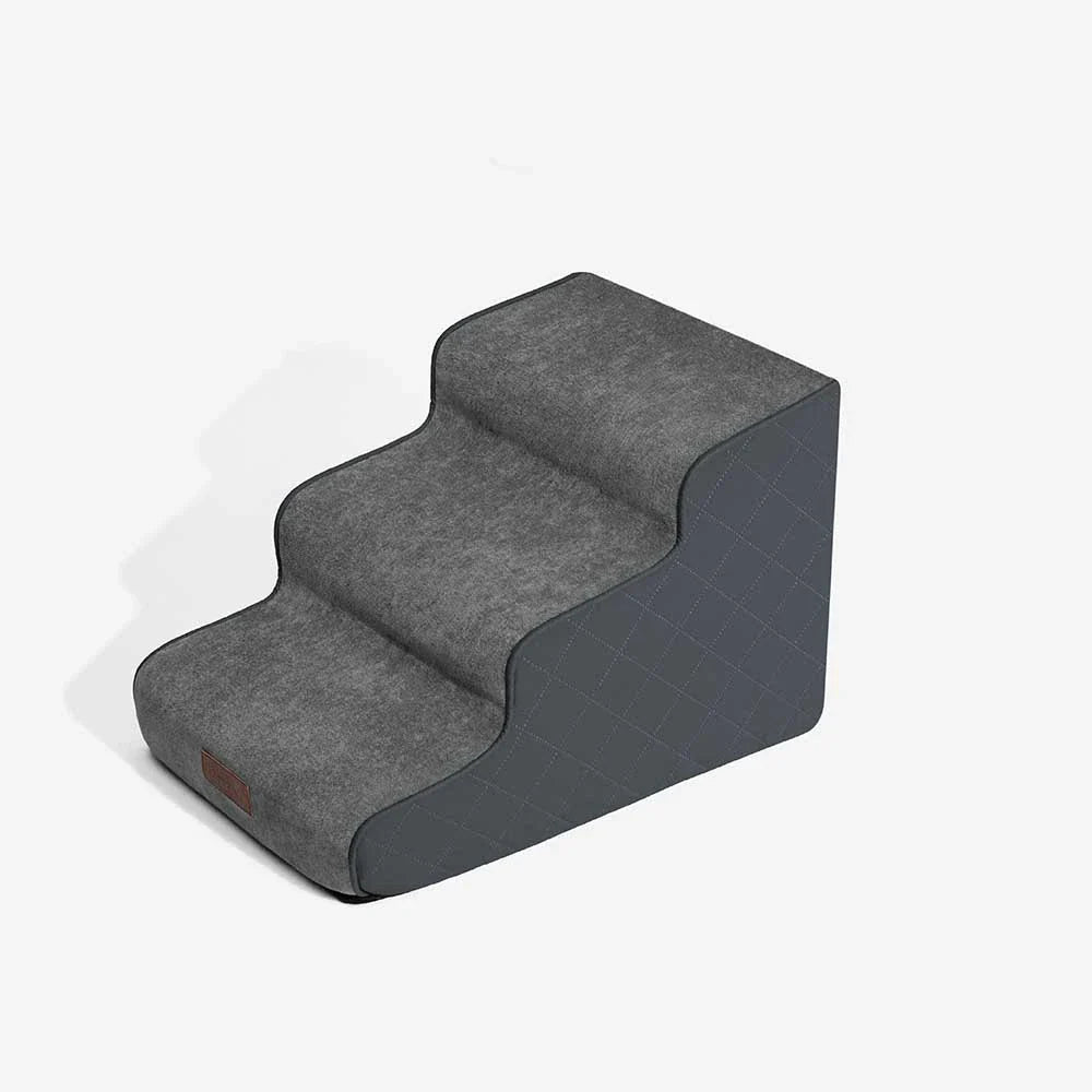 Escaliers pour animaux en mousse haute densité en simili cuir - LuxeStep