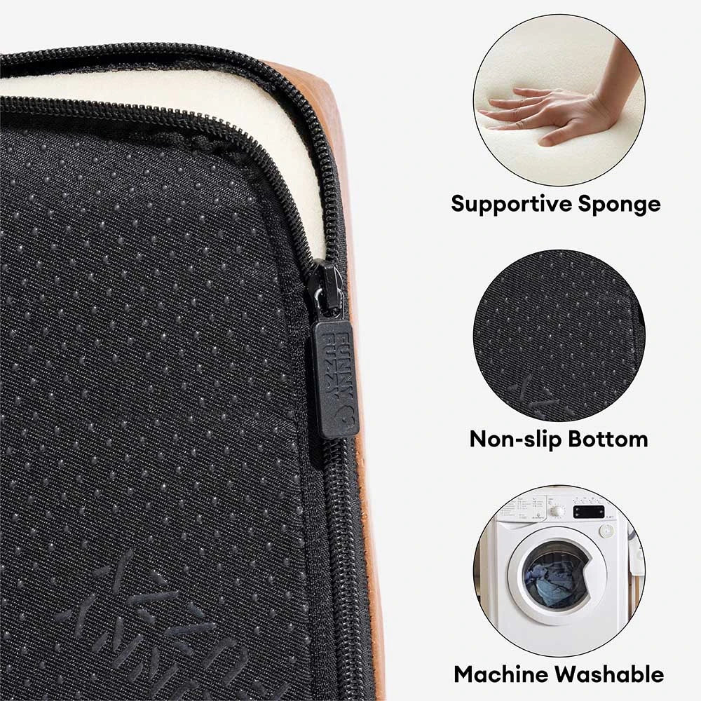 Escaliers pour animaux en mousse haute densité en simili cuir - LuxeStep
