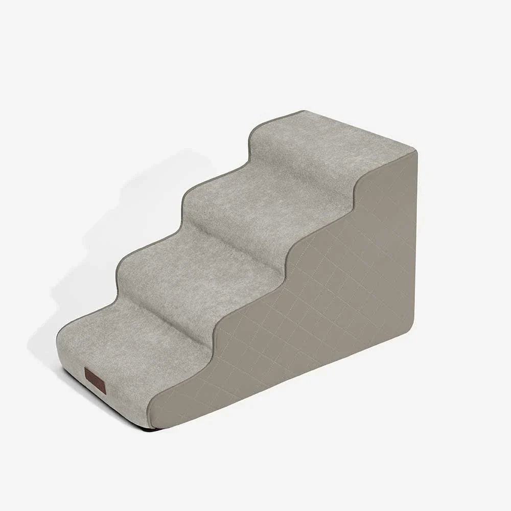 Escaliers pour animaux en mousse haute densité en simili cuir - LuxeStep