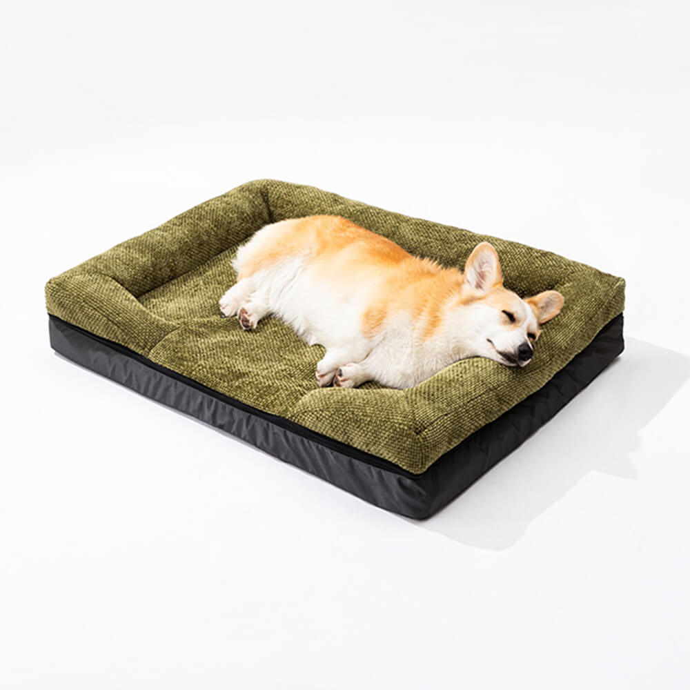 Lit orthopédique lavable pour chien et chat spacieux confortable et durable