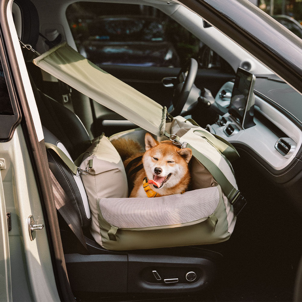 Siège d'auto pour chien imperméable et respirant - Pup Rover