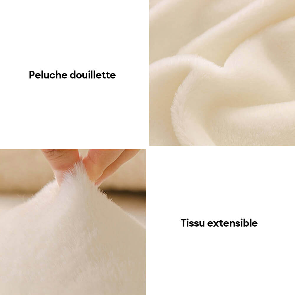Housse de protection pour canapé ultra douce et agréable pour la peau