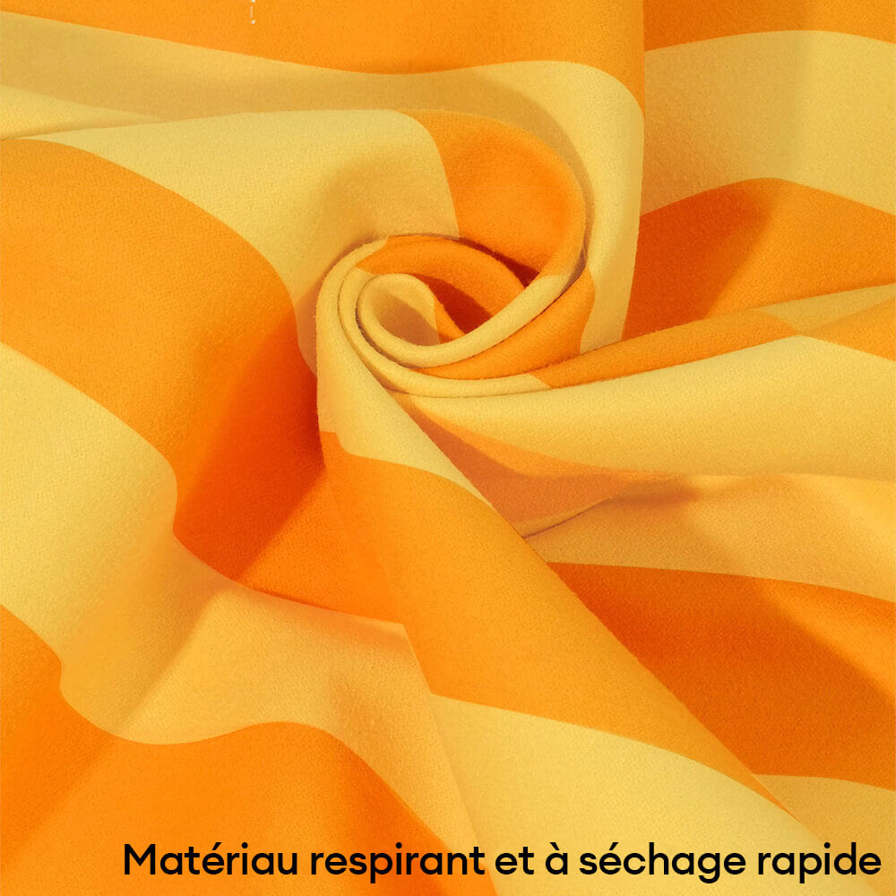 Serviette de voyage ultra absorbante et légère pour chien à séchage rapide