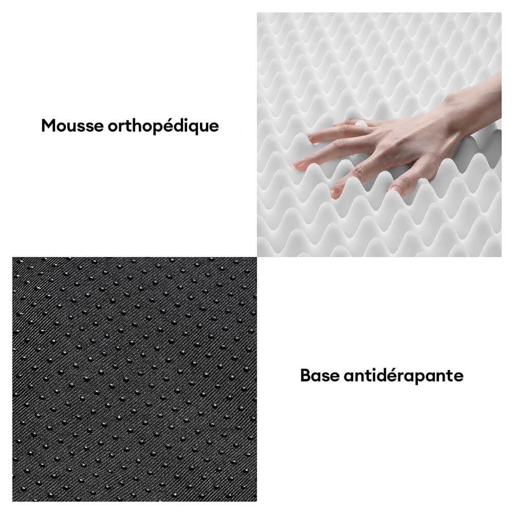 Lit orthopédique pour chien Classic Plaid House retraite chaleureuse