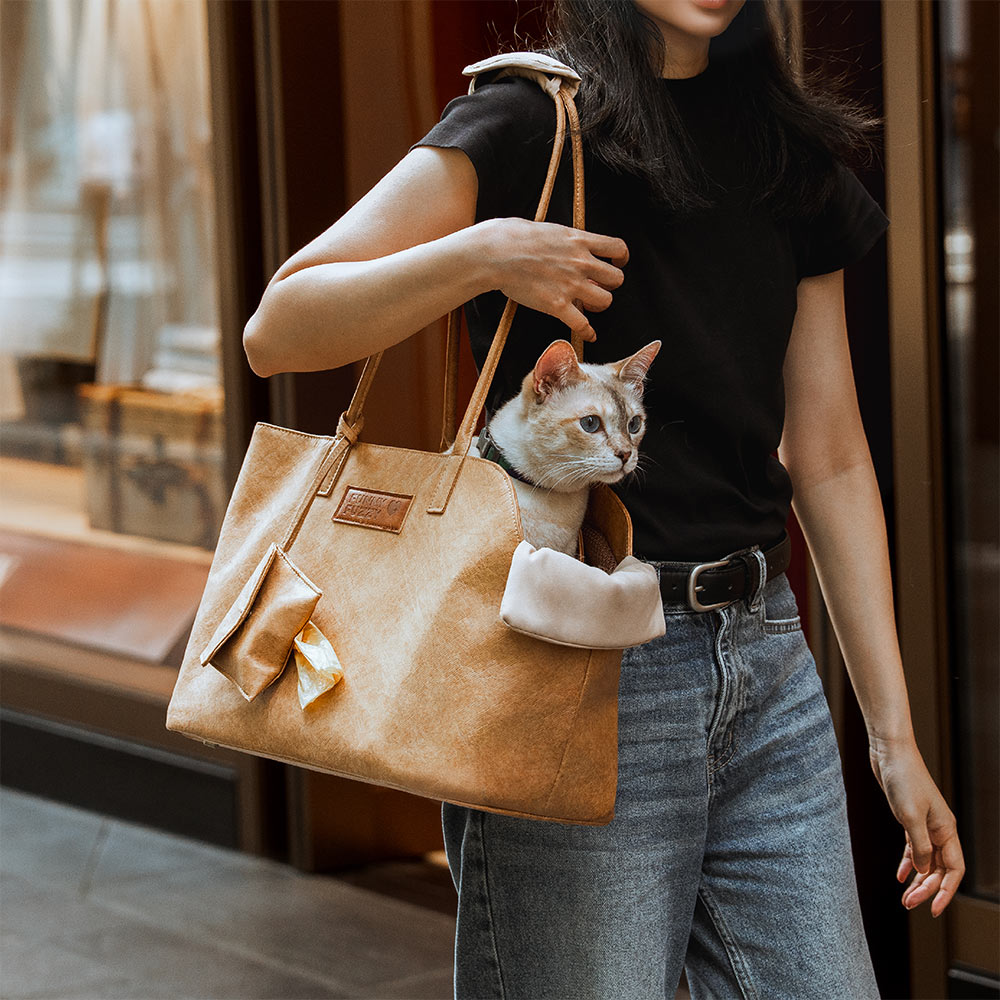 Transporteur pour animaux écologique en nylon Dupont imperméable - City Roamer