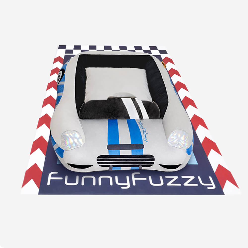 Lit pour animal convertible voiture de course - Fast et Fur