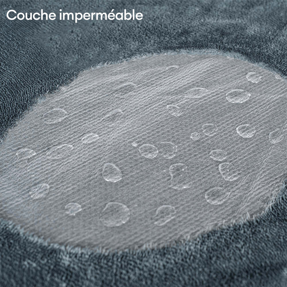 Couverture épaisse en polaire Sherpa imperméable pour chien