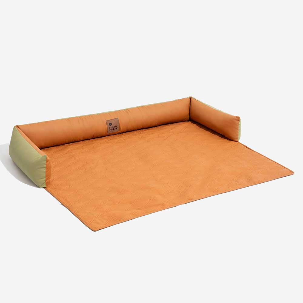 Housse de canapé pour chien en similicuir imperméable luxe
