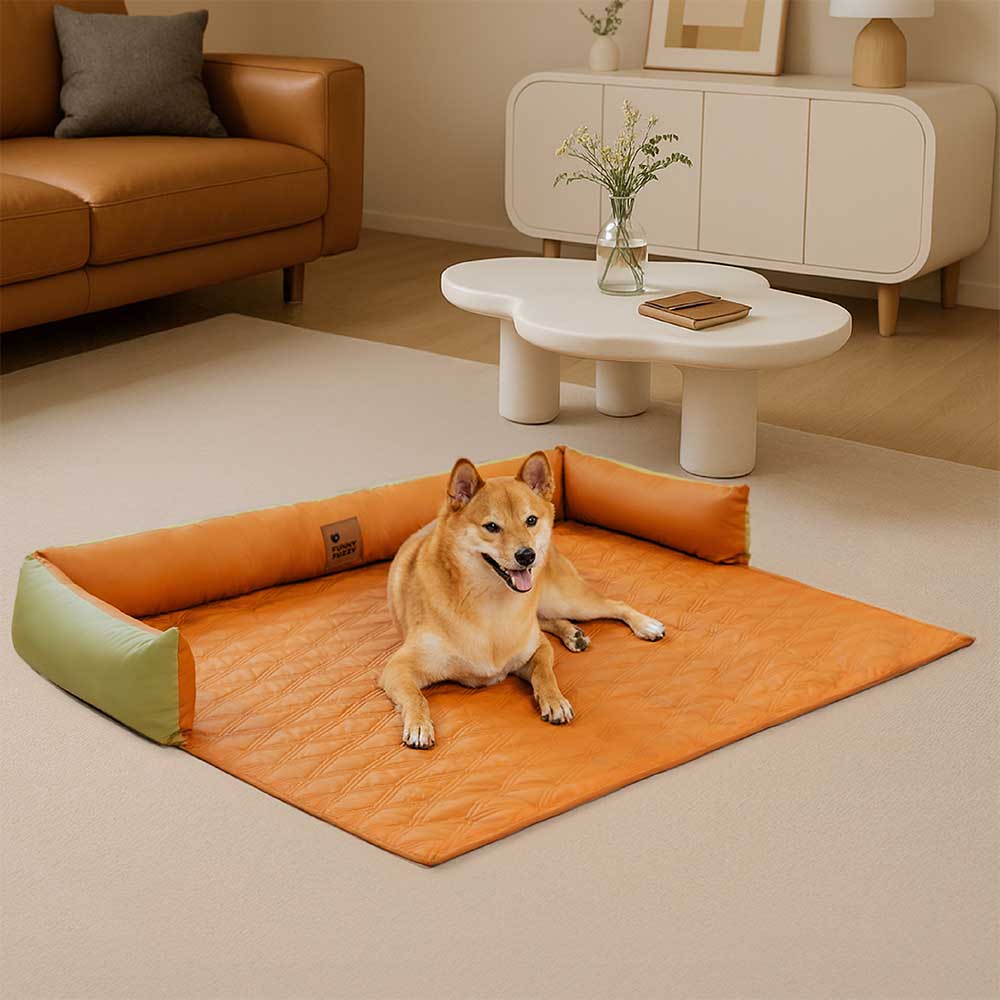 Housse de canapé pour chien en similicuir imperméable luxe