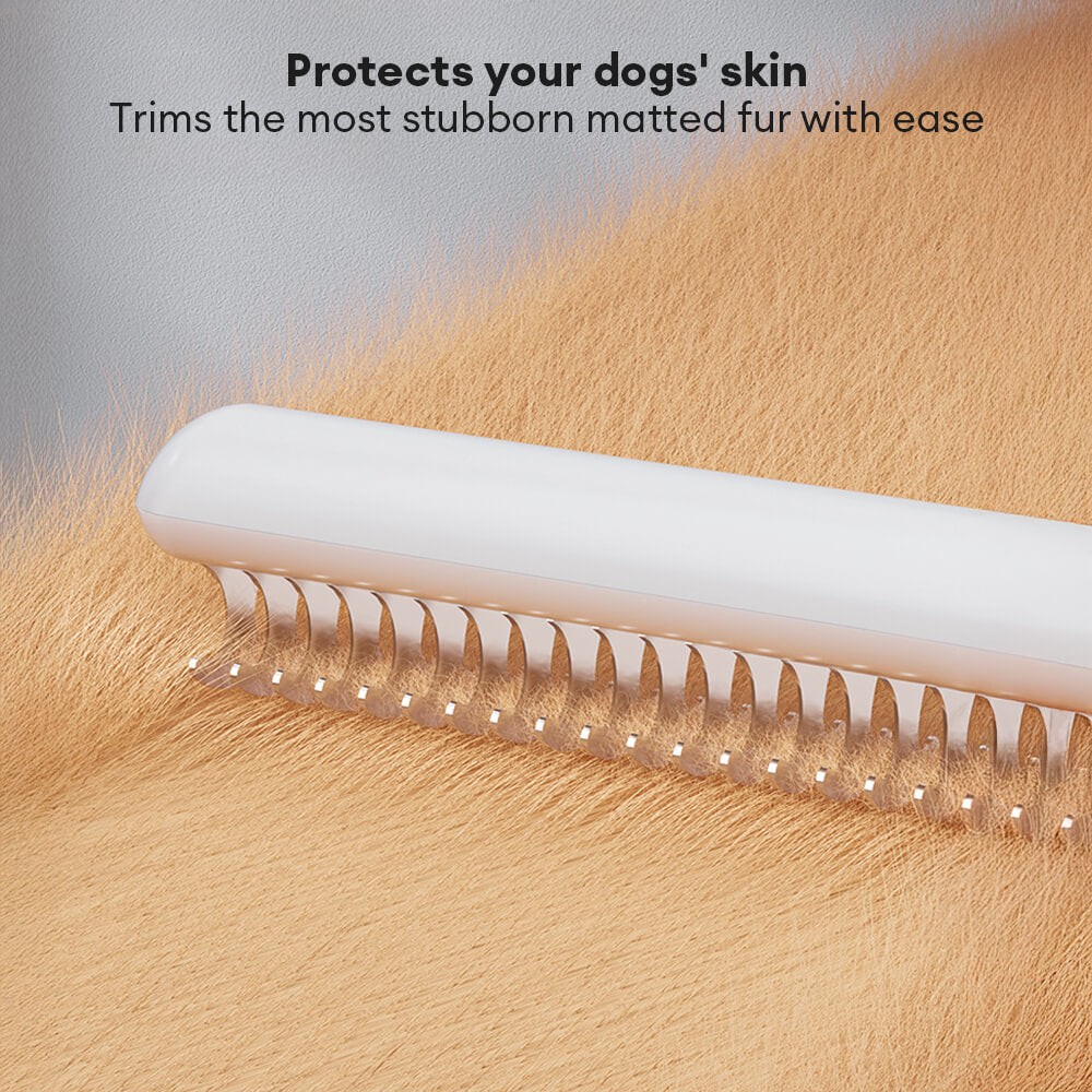 Brosse toilettage 3 en 1 anti perte de poils pour chien et chat
