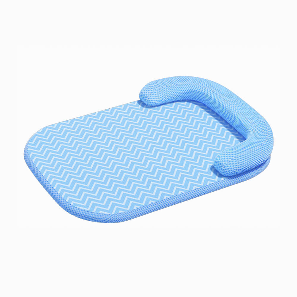 Lit pour chien avec soutien cervical résistant aux rayures imperméable et respirant