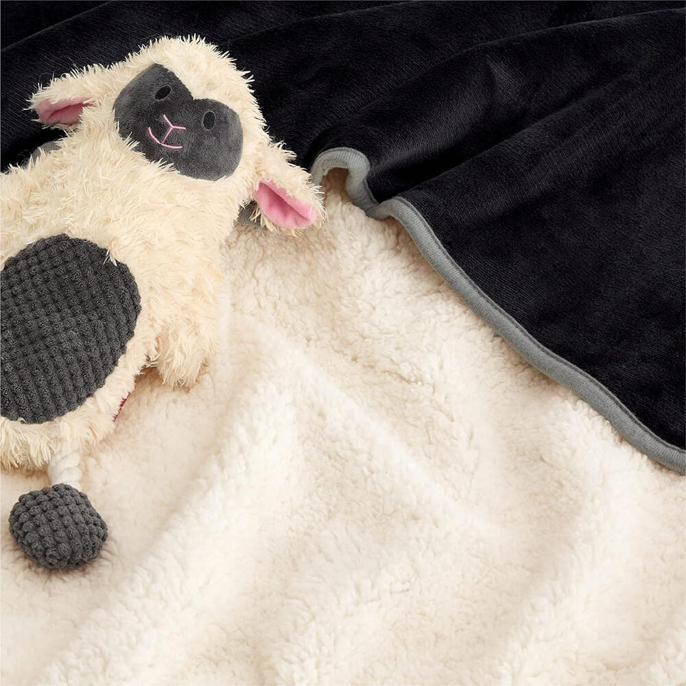 Couverture réversible en polaire pour animaux douce et protectrice