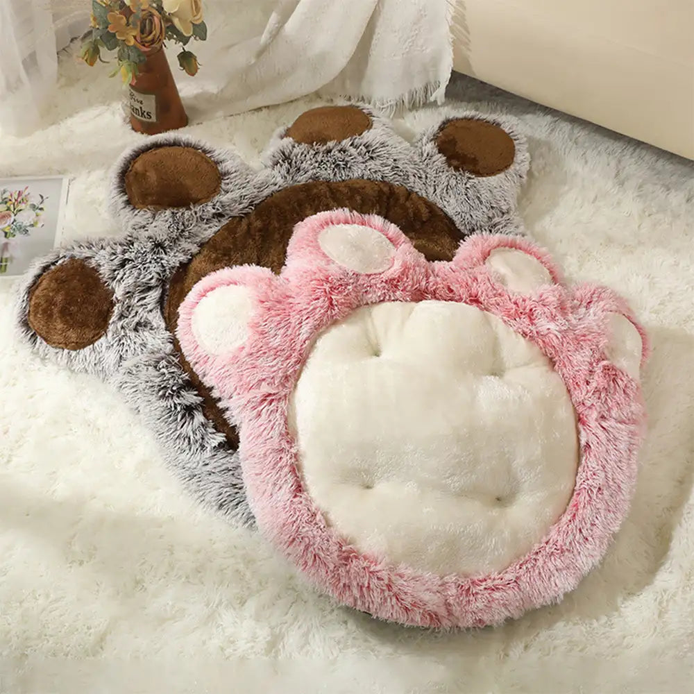Tapis pour animaux en peluche ours moelleux confortable grand espace pour chien