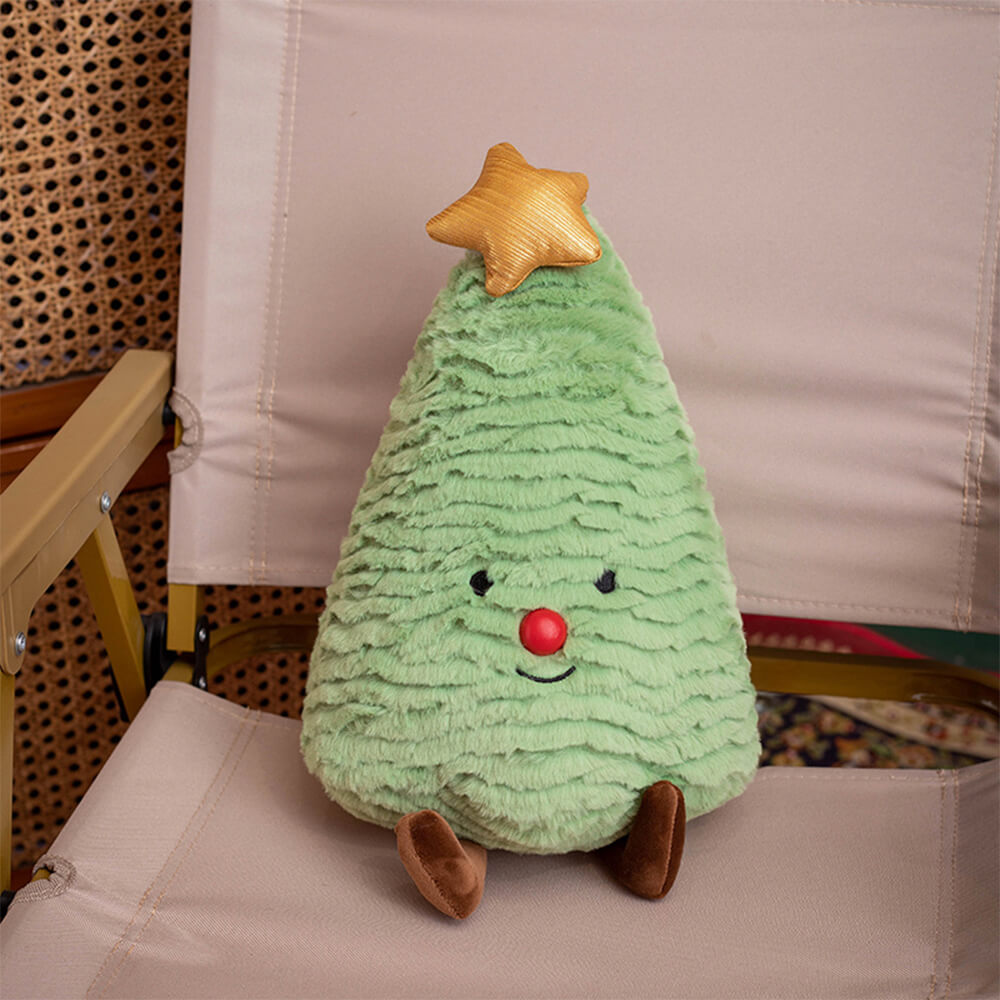 Décoration de Noël en forme de poupée oreiller pour canapé ou maison