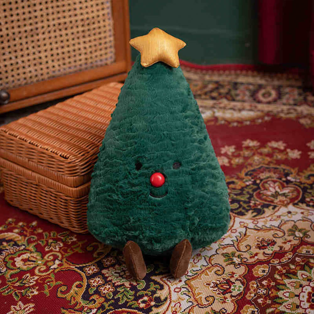 Décoration de Noël en forme de poupée oreiller pour canapé ou maison