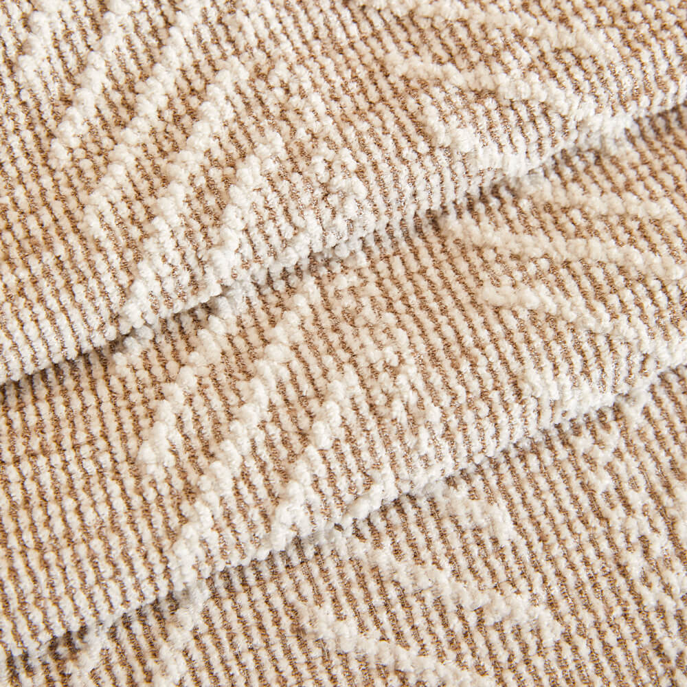 Housse de canapé magique antidérapante en chenille à motif chevrons