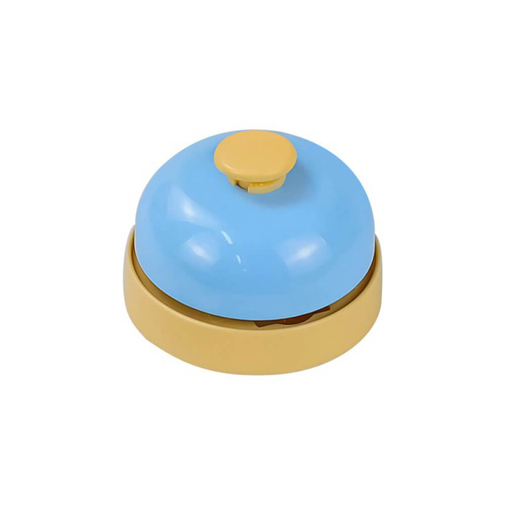 Cloche de dressage en métal durable pour animaux de compagnie avec bouton interactif