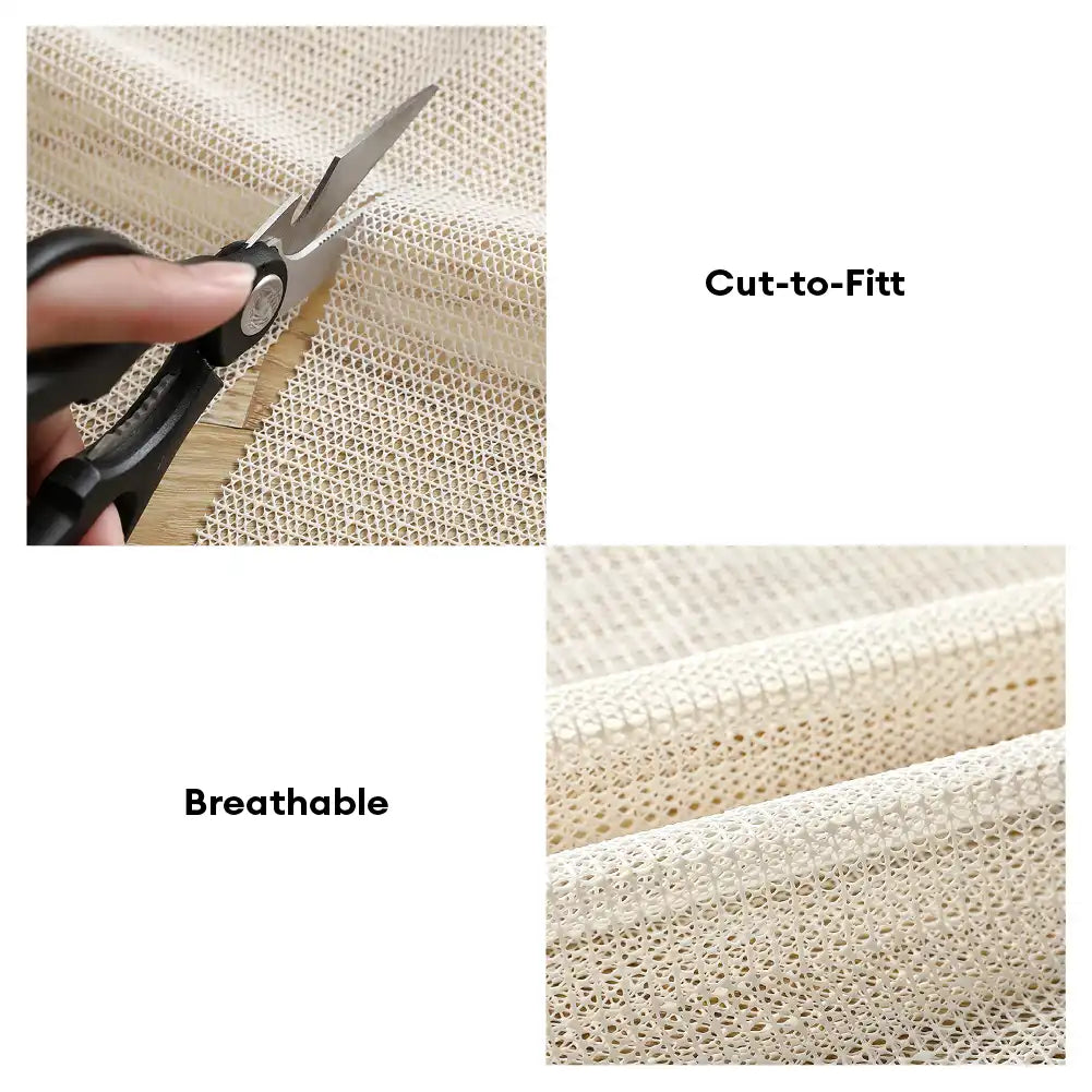 Housse antidérapante en PVC sur mesure multiusage pour tapis lits canapés et plus