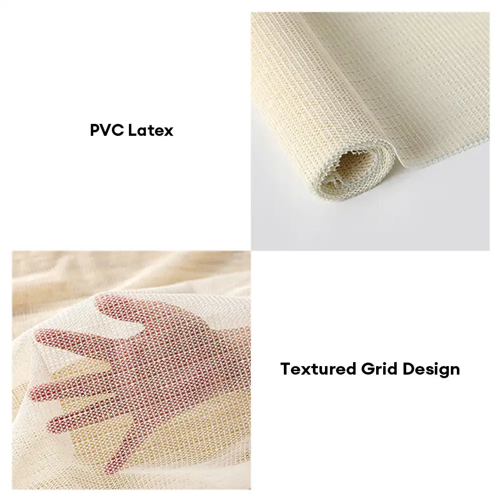 Housse antidérapante en PVC sur mesure multiusage pour tapis lits canapés et plus