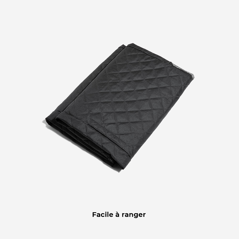 Protection-siège de voiture pour chien en tissu oxford imperméable et résistant aux rayures en tissu cationique