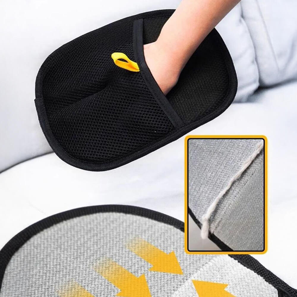 Gant de nettoyage double face pour poils d’animaux fibres électrostatiques-Exclusif app