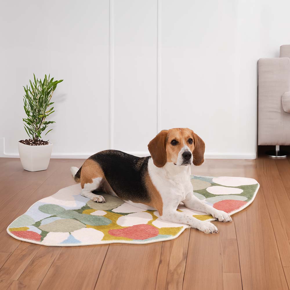 Tapis pour Animaux Effet Forêt Verdoyante