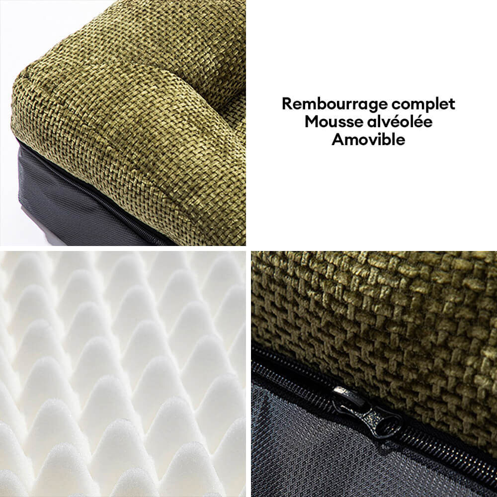 Lit orthopédique lavable pour chien et chat spacieux confortable et durable