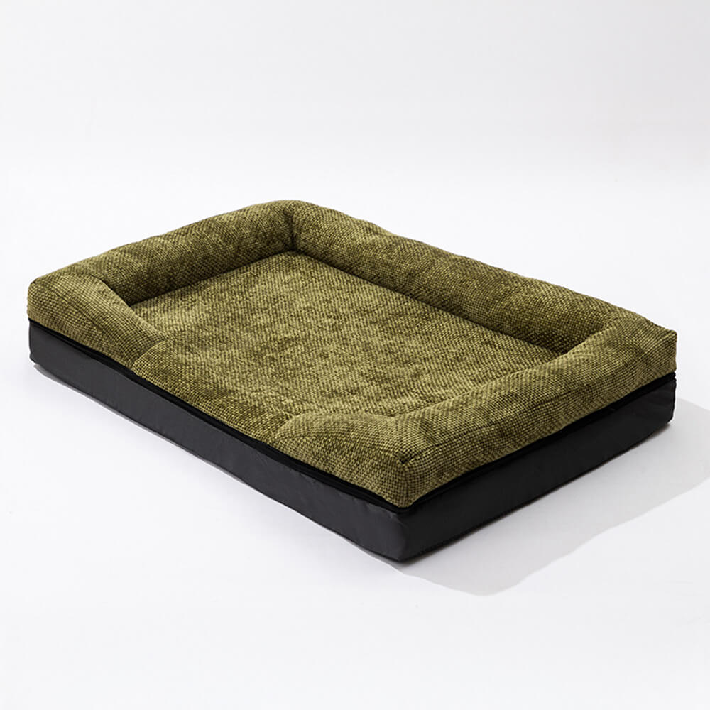 Lit orthopédique lavable pour chien et chat spacieux confortable et durable