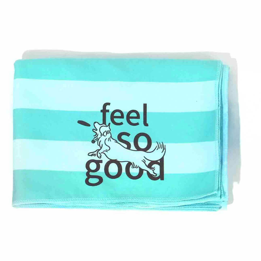 Serviette de voyage ultra absorbante et légère pour chien à séchage rapide