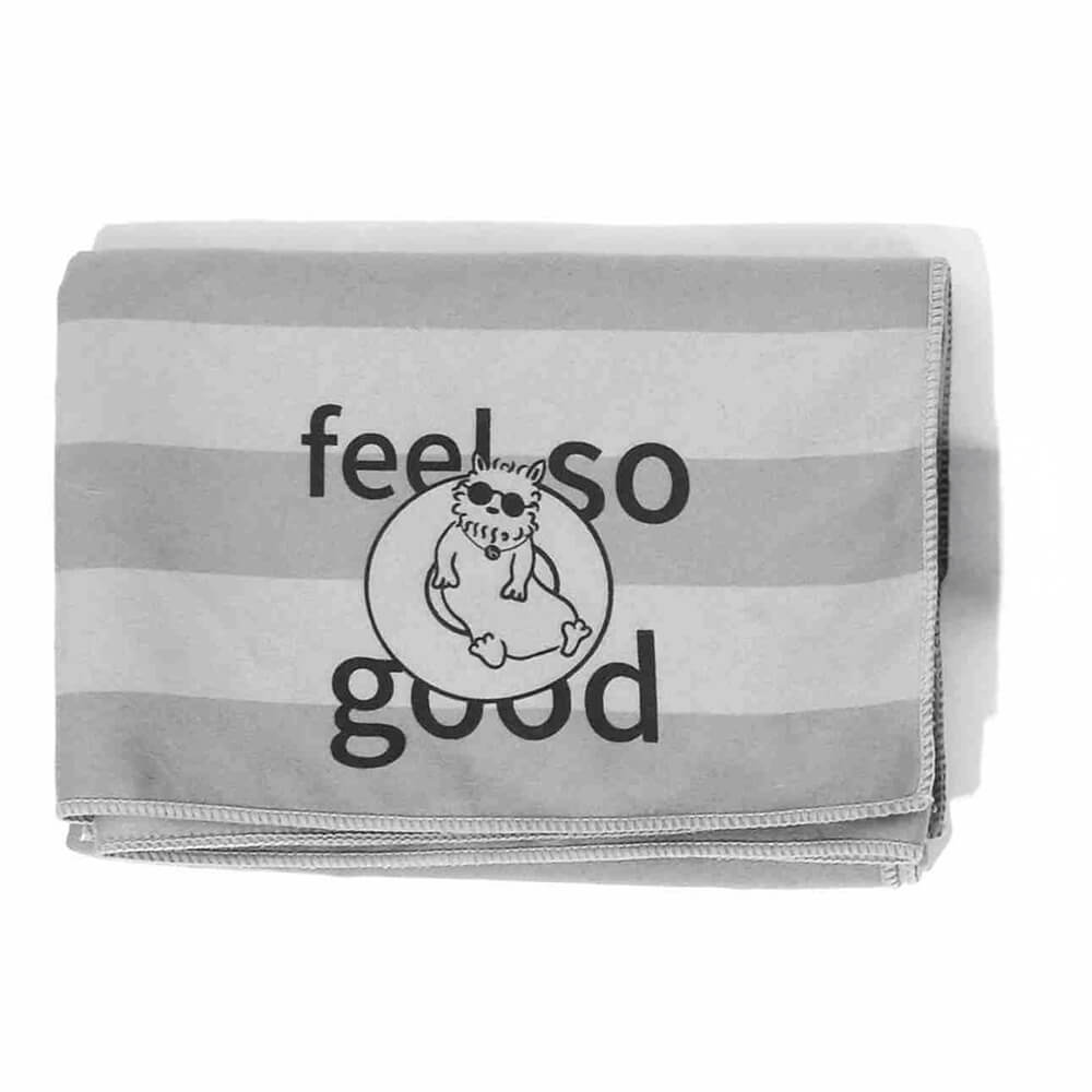 Serviette de voyage ultra absorbante et légère pour chien à séchage rapide
