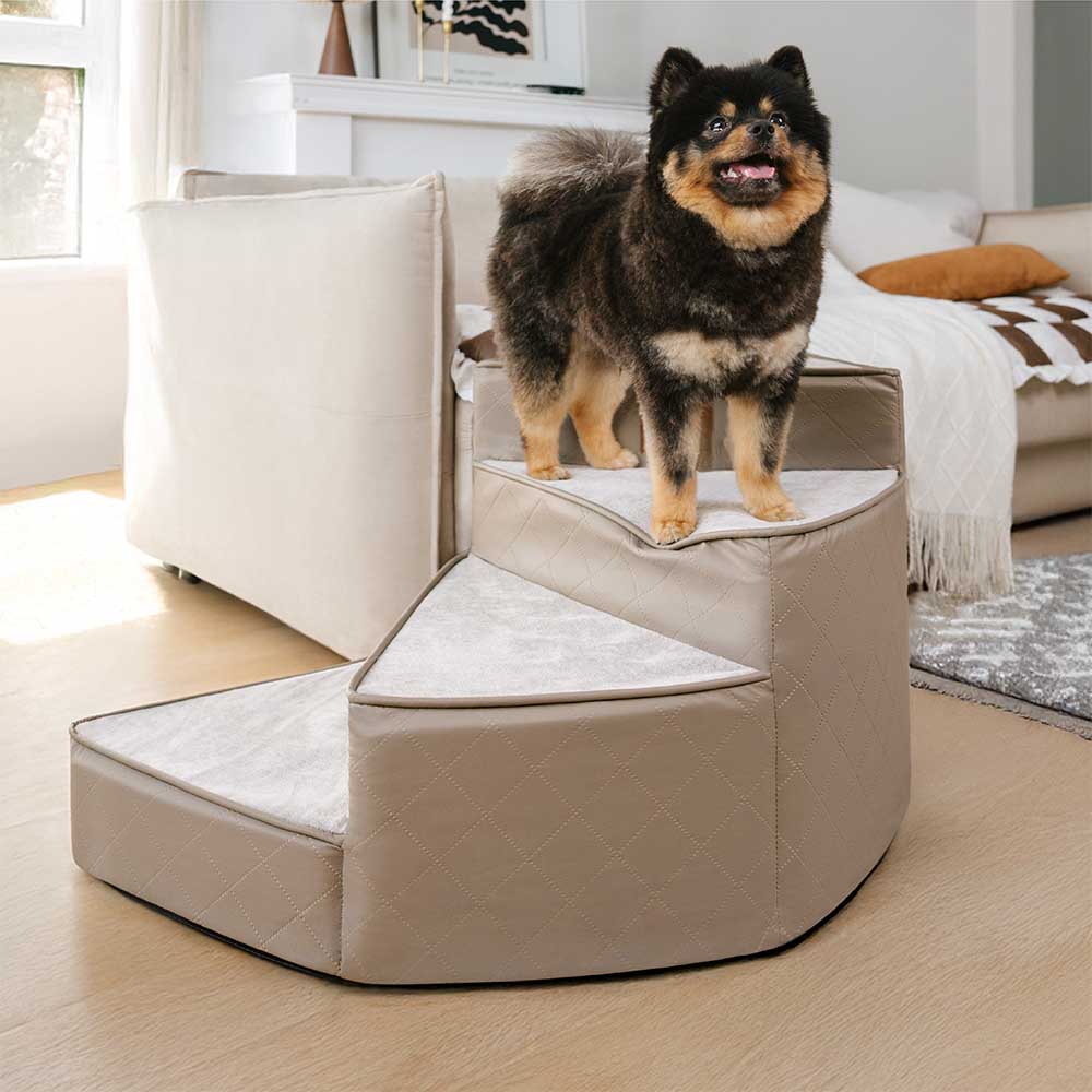 Escaliers pour animaux en similicuir imperméable et amovibles - StepEase