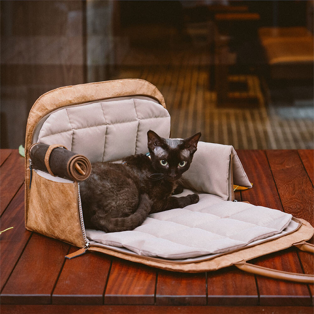 Sac de transport pour chat multi-fonction éco-responsable Vogue - City Roamer