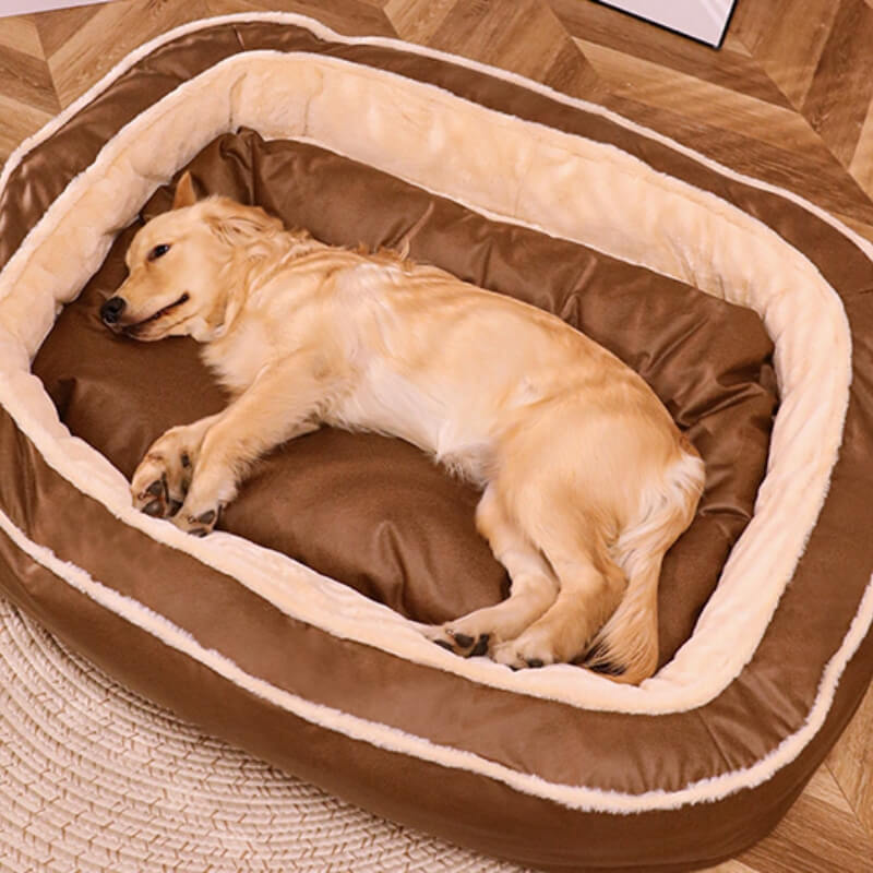 Couverture du Lit - Grand Lit Chaleureux pour Chien