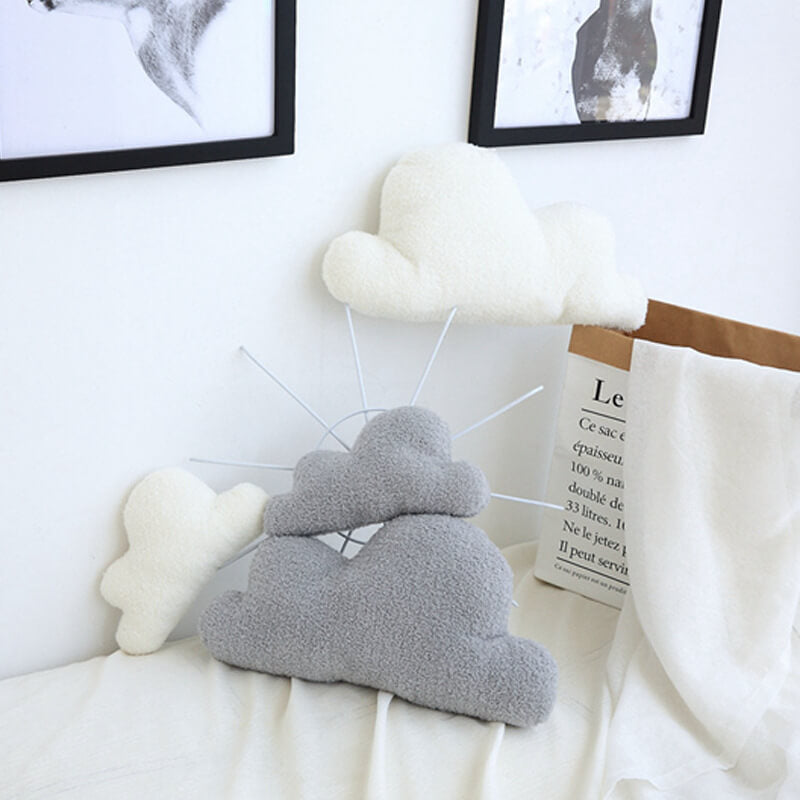 Coussin de canapé doux en forme de nuage
