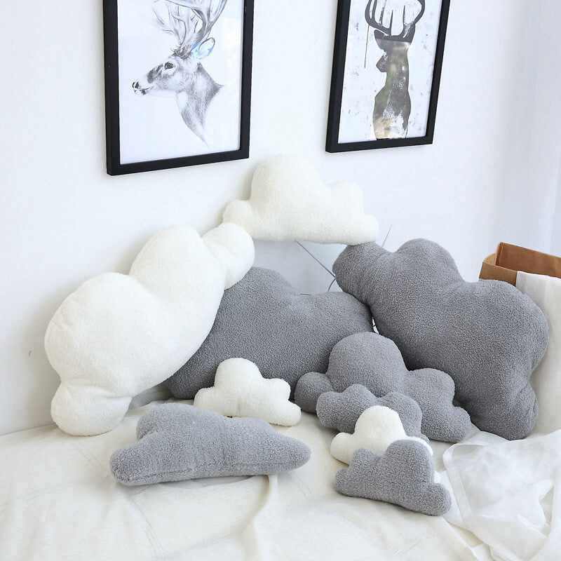 Coussin de canapé doux en forme de nuage
