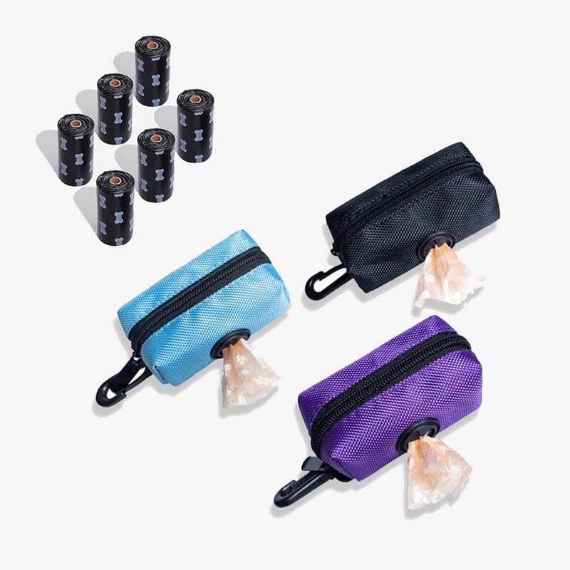 Poignée porte-sac à déjections pour chien en tissu Oxford portable-Exclusif app