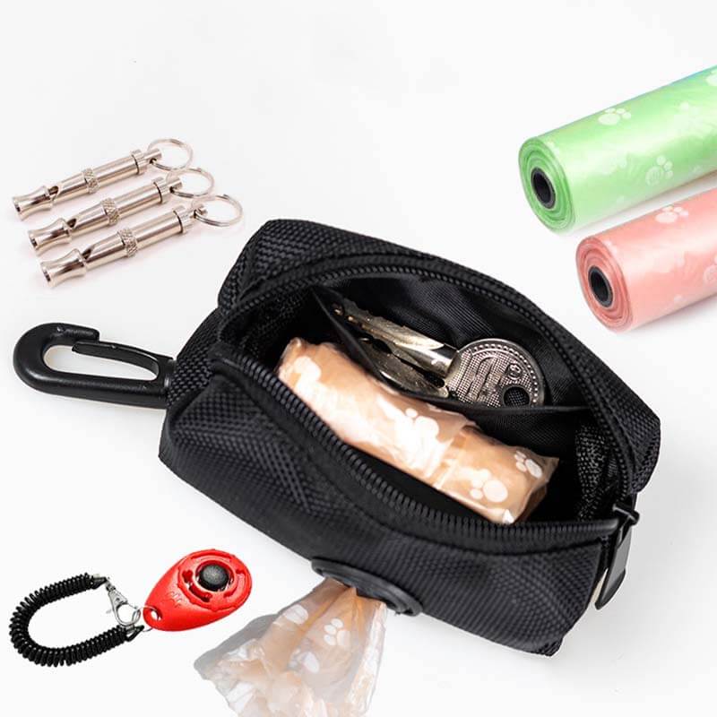 Poignée porte-sac à déjections pour chien en tissu Oxford portable-Exclusif app