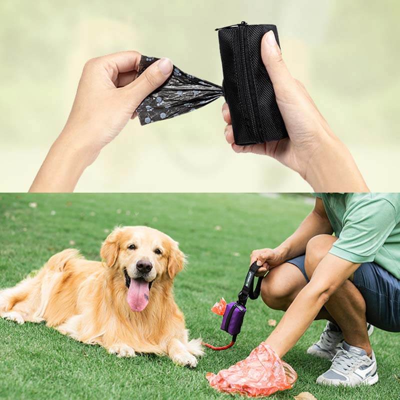 Poignée porte-sac à déjections pour chien en tissu Oxford portable-Exclusif app