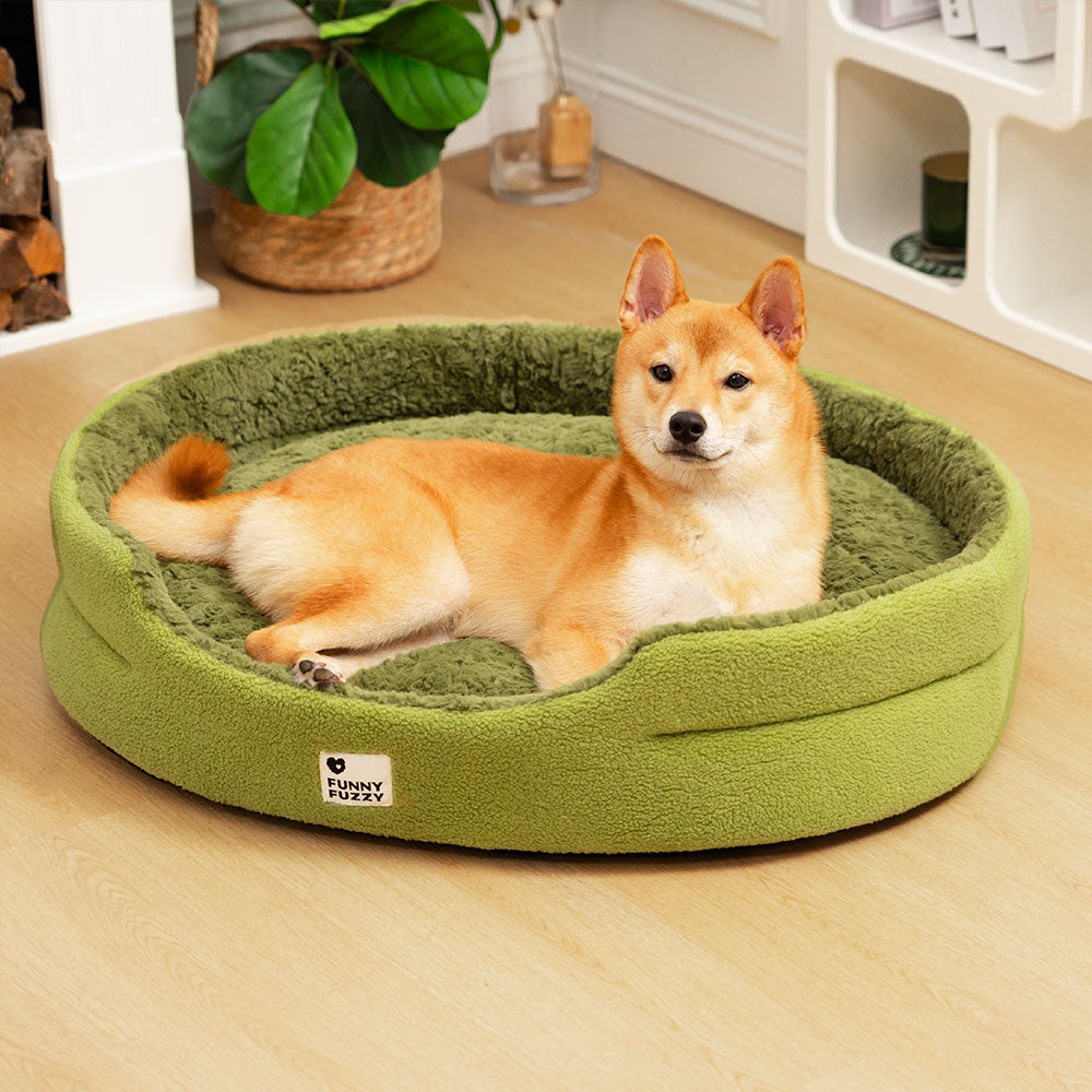 Lit pour chien 2 en 1 multifonction en polaire duveteuse