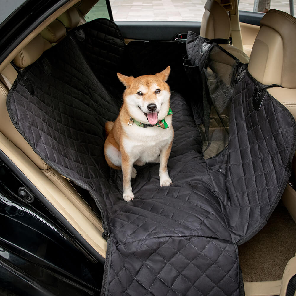 Housse de siège de protection voiture multifonctionnelle pour chien en tissu Oxford