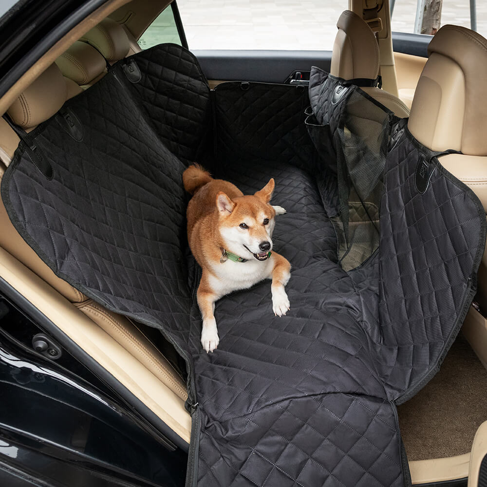 Housse de siège de protection voiture multifonctionnelle pour chien en tissu Oxford