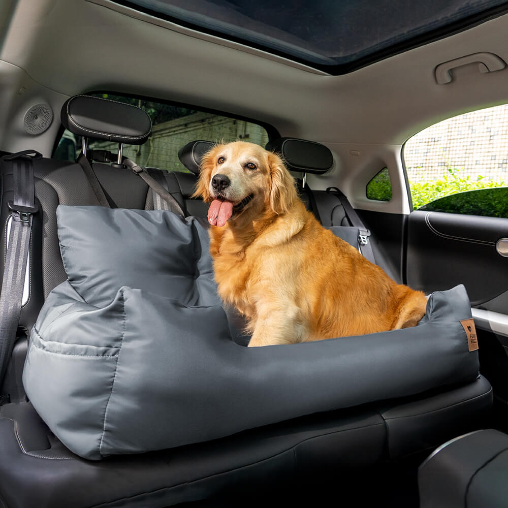 ARRANUI Extension de siège arrière pour chiens – Plateforme de pont de siège  arrière pour chien – Protection de siège robuste avec barrière et poche de  rangement – pour voiture, SUV, camion –